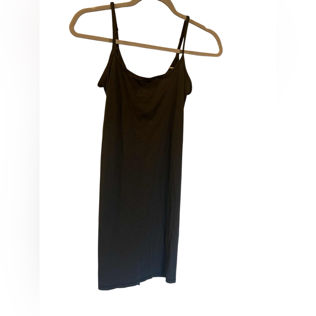 Nwt Skims Fits Everybody Slim Dress Onyx Size: M